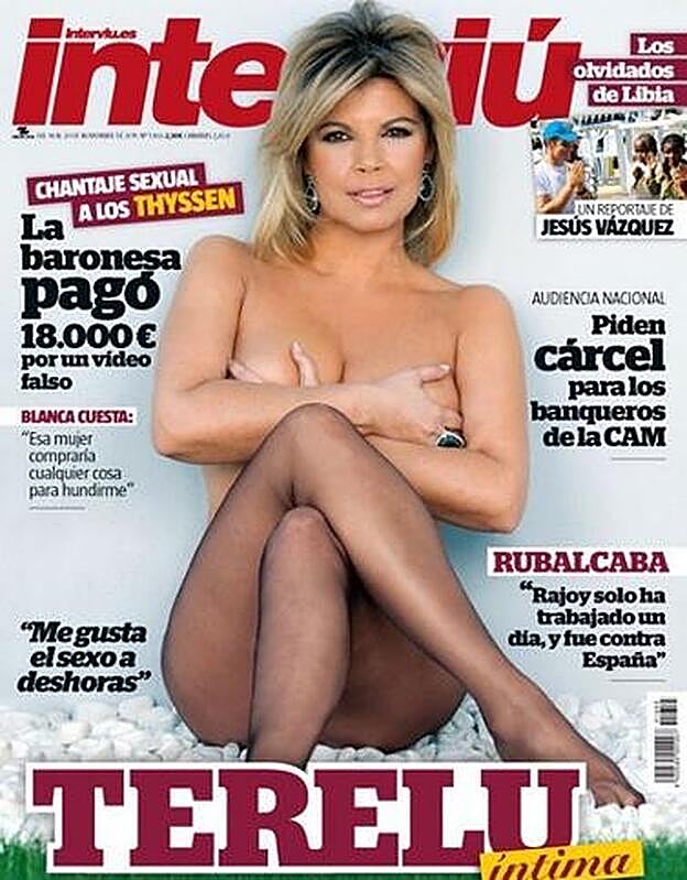 Esta es la portada de Terelu a la que se refirió Risto Mejide en su momento.