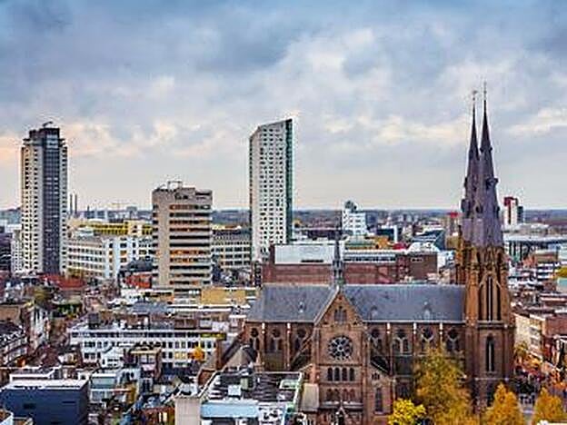 Panorámica de Eindhoven, Holanda.