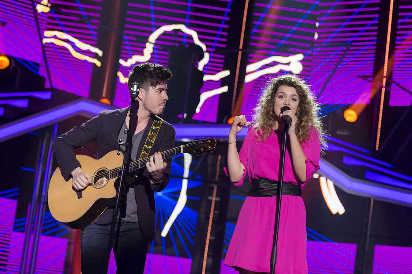 Roi y Amaia defendieron 'Shape of you'.