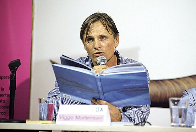 Galería. Viggo Motensen cuenta con su propia editorial.