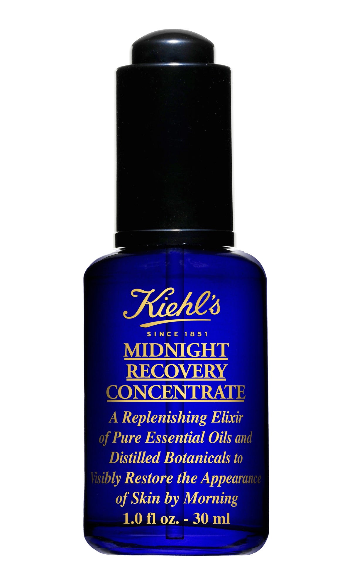 Midnight Recovery Concentrate de Kiehl’s se ha convertido desde su lanzamiento en 2009 en uno de los productos más vendidos de la firma (se vende uno cada minuto).