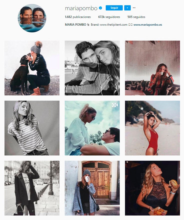 La influencer ha conseguido un 10% de engagement este año con más de 65.000 likes de media.