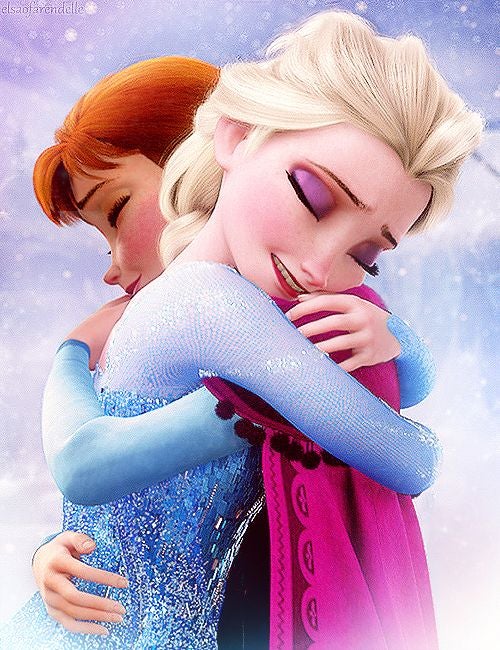 Las dos hermanas de 'Frozen' demuestran que pueden hacer frente a cualquier situación.