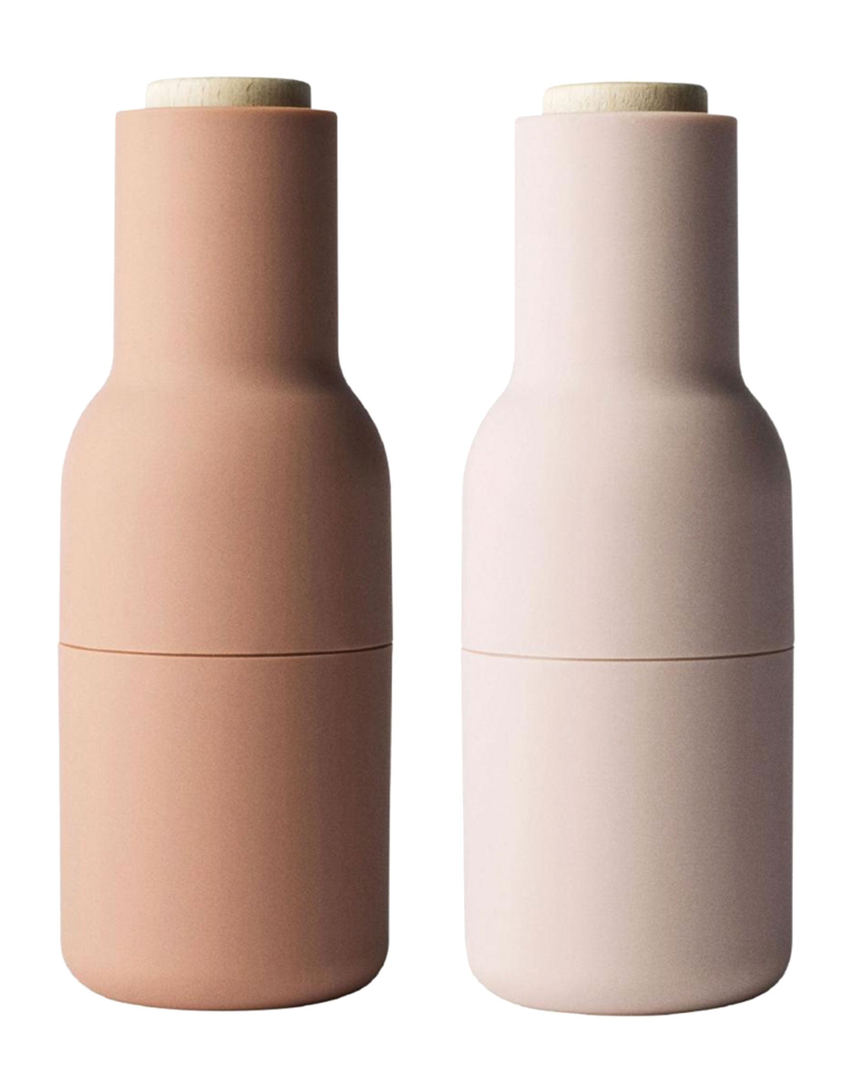 CON MÁS SABOR: El estudio danés Norm Architects reinventa los tradicionales molinillos de sal dándoles un giro sorprendente.