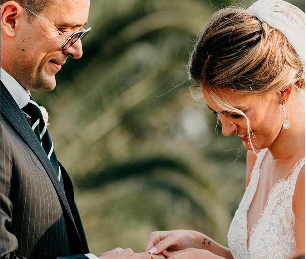 A golpe de exclusiva, Risto Mejide y laura Escanes se casaron el 20 de mayo.