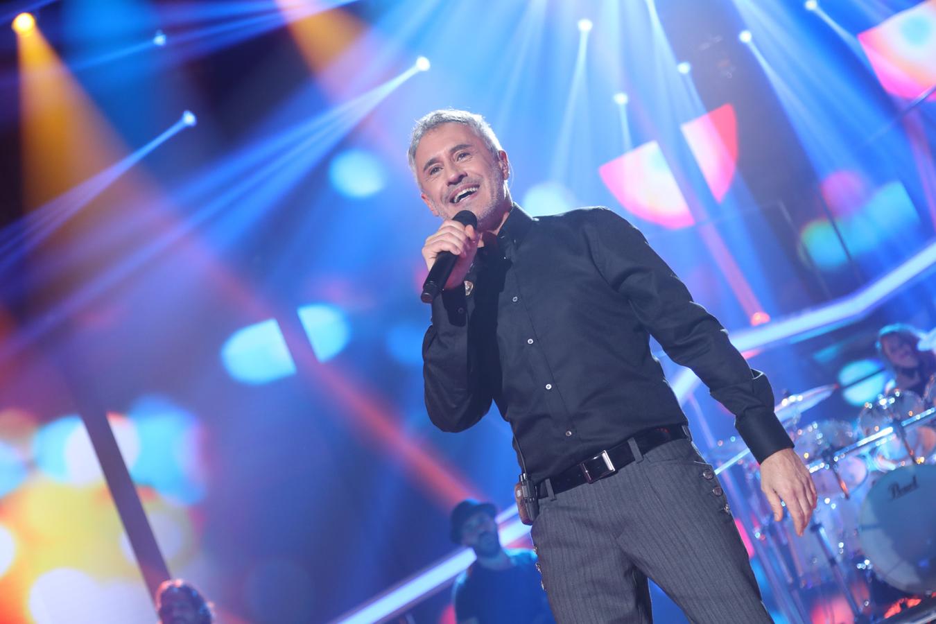 Actuación de Sergio Dalma en la gala 8 de Operación Triunfo