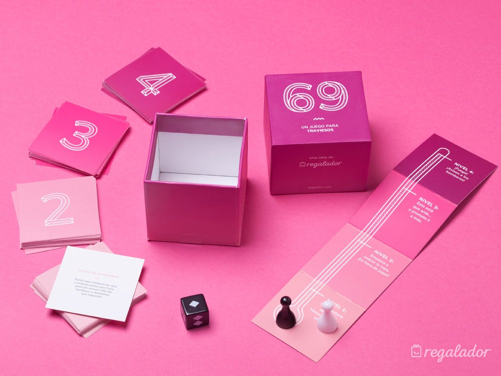 ‘69’: el juego erótico para parejas traviesas de El Regalador: 11,95 euros.