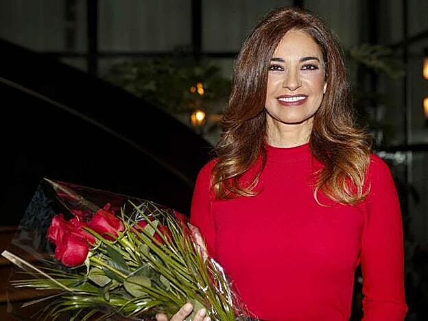 La periodista Mariló Montero durante la entrega del Premio "Periodista del año" de la Fundación Fundaspe en Madrid.