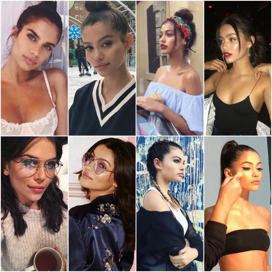 Aunque su parecido más fiel es a la modelo Georgia Fowler, modelo de Victoria's Secret y a Thylane Blondeau, modelo francesa que dará mucho que hablar el año que viene al cumplir sus 16 años, podemos sacar muchos más parecidos de Audreyana Michelle con modelos tan icónicas como Adriana Lima hasta nuestra española Cindy Kimberly.