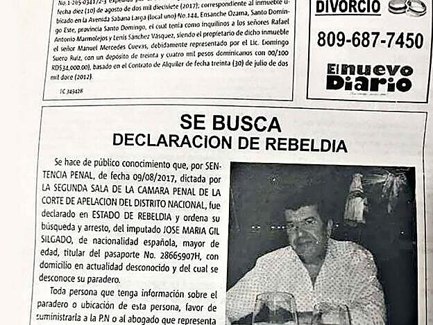 Orden de búsqueda y arresto.