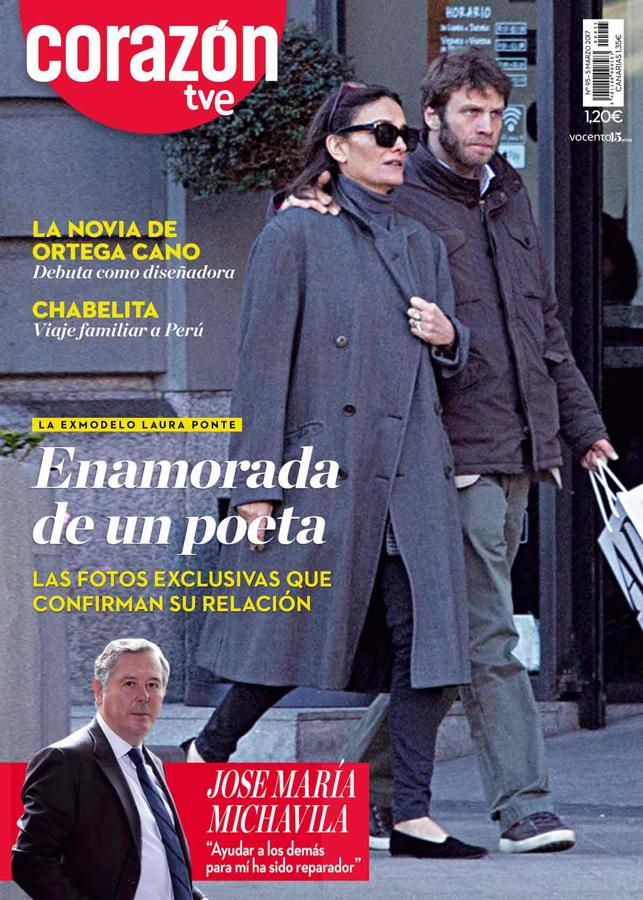 Marzo nos trajo la noticia de que Laura Ponte había encontrado el amor. Su nueva pareja era el poeta Pedro Letai, un joven que compagina la lírica con los artículos en prensa y la radio.