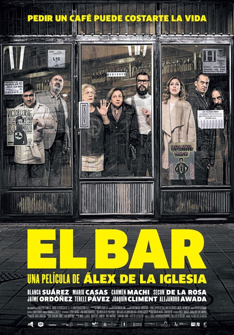 En el puesto número 10... 'El Bar', con Mario Casas y Blanca Suárez como protagonistas principales. Recaudó cerca de 3 millones de euros.