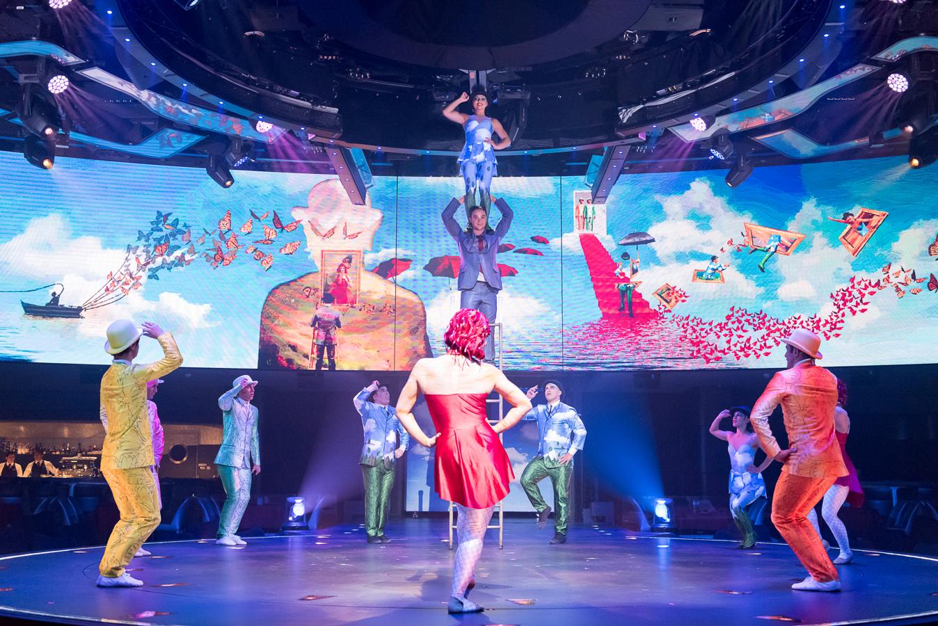 En marzo, aprovecha que es el Día del Padre y organiza una escapada en familia en el Meraviglia de MSC Cruceros, el único barco diseñado para albergar los espectáculos del Circo del Sol.