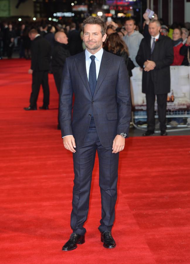 Pues sí, parece que el traje azul clásico también le sienta muy bien...