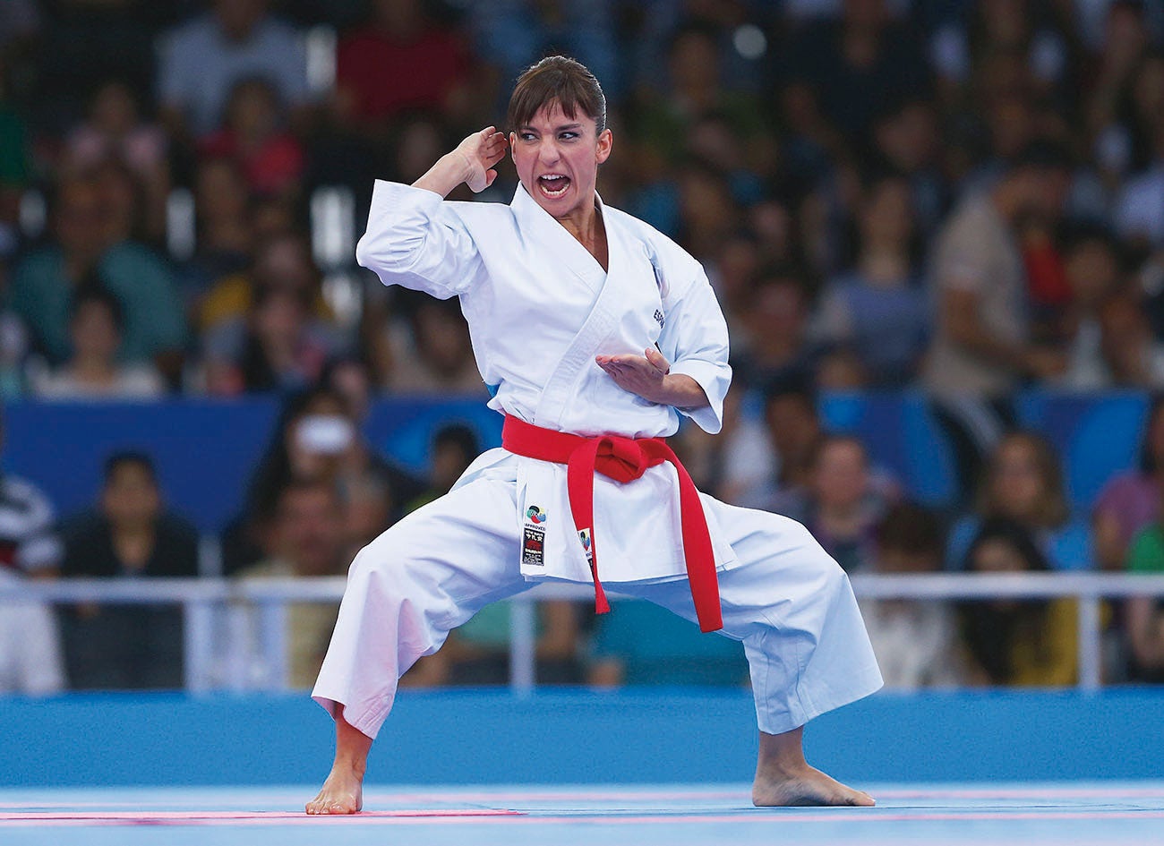 Tres años consecutivos liderando el circuito mundial de karate.