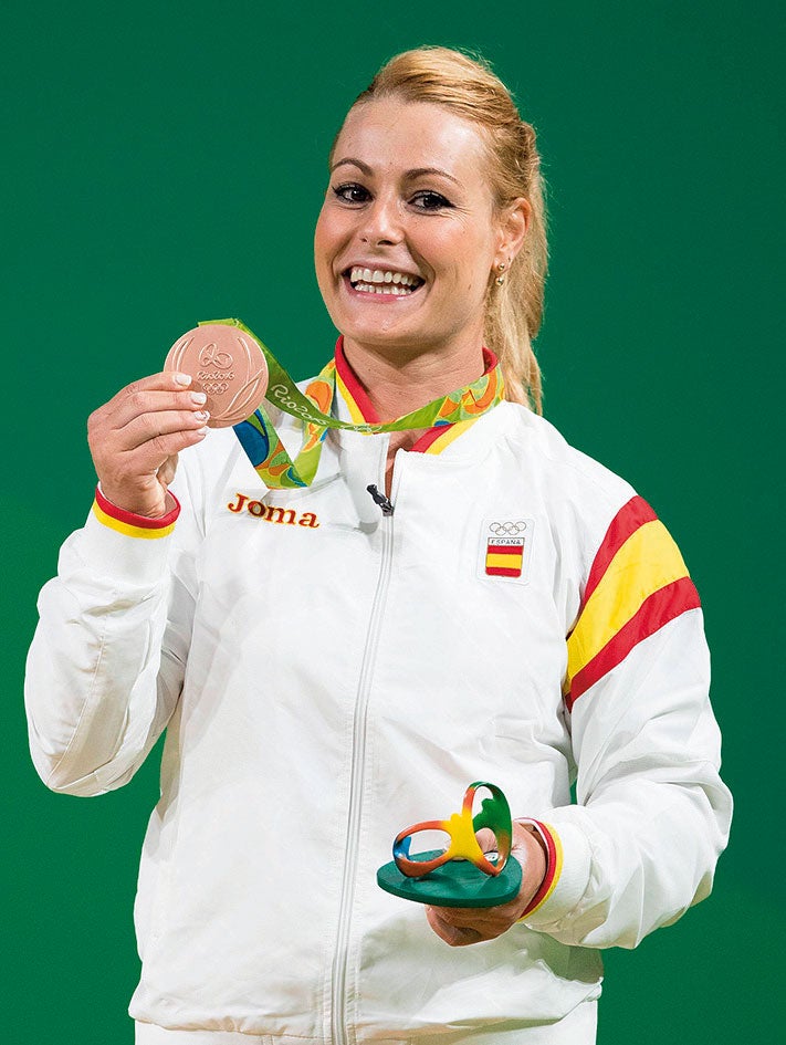 Triple campeona mundial 2017, además de oro olímpico 2012.