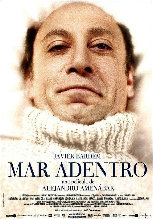 'Mar adentro' de Alejandro Amenábar, fue ganadora del Premio Goya a la mejor película en el 2005.