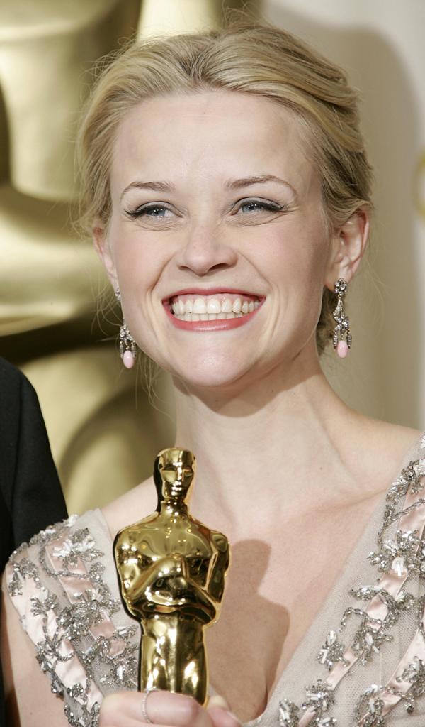 Reese Reese Witherspoon ganó su premio Oscar a Mejor Actriz en el año 2006 por 'En la cuerda floja'.