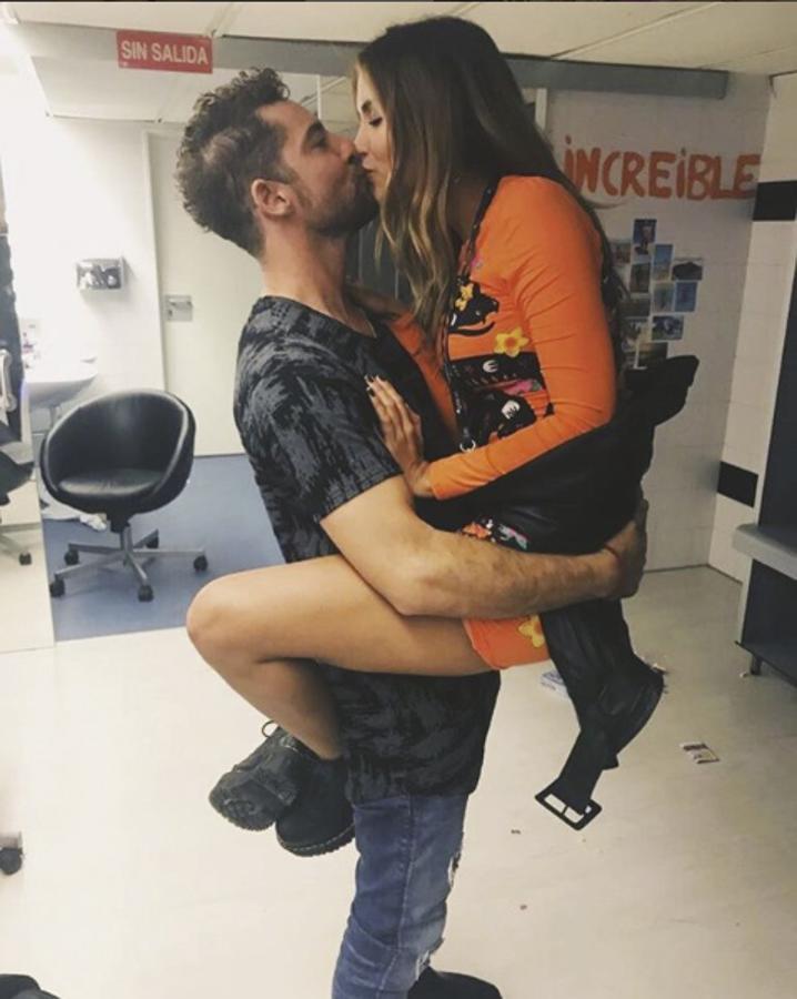 Rosanna no se pierde ningún concierto de David Bisbal, acompaña a su chico por toda la geografía.