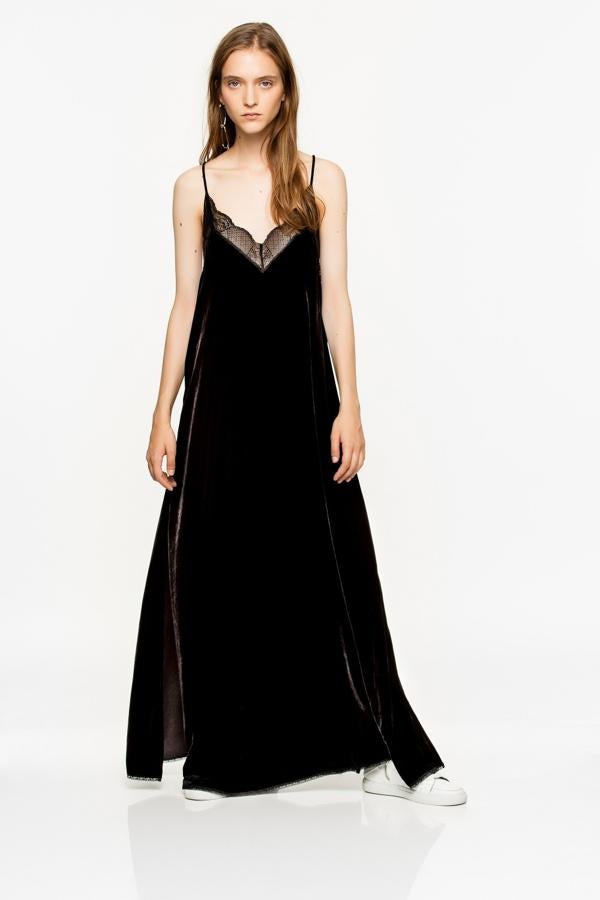 Un vestido lencero, como este de Zadig&Voltaire (rebajado de 550 a 330 euros).