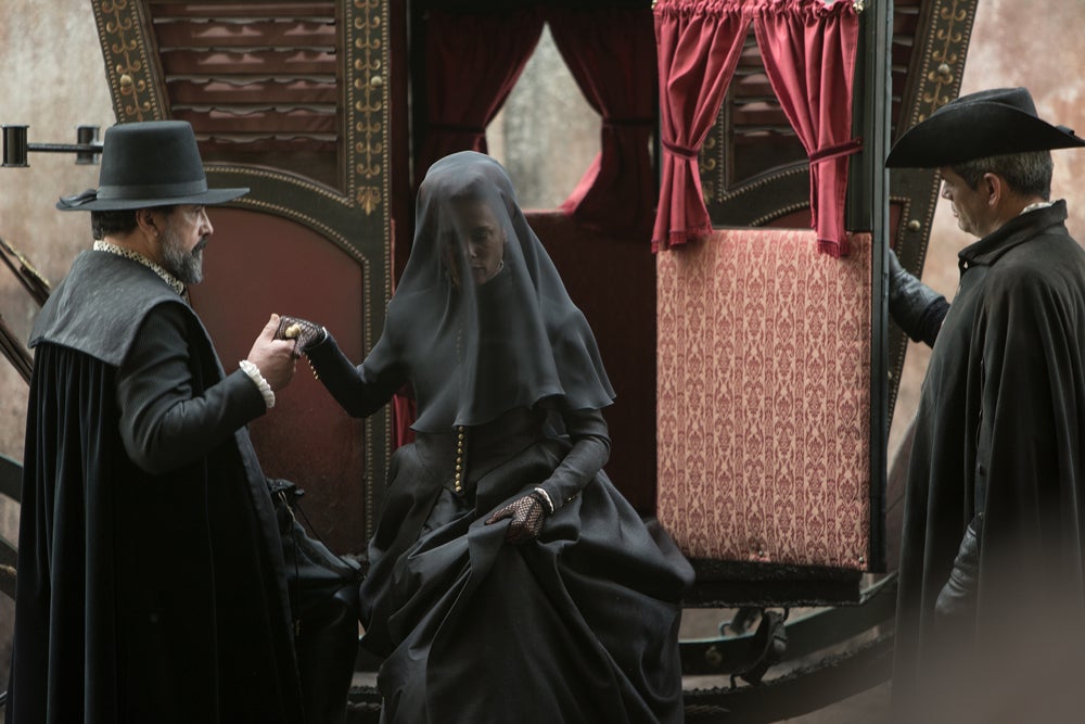 Escena de 'La peste'. Transcurre por las calles de la Sevilla del siglo XVI.