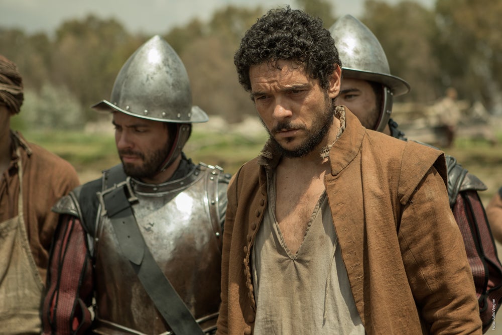 Escena de 'La peste'. Transcurre por las calles de la Sevilla del siglo XVI.