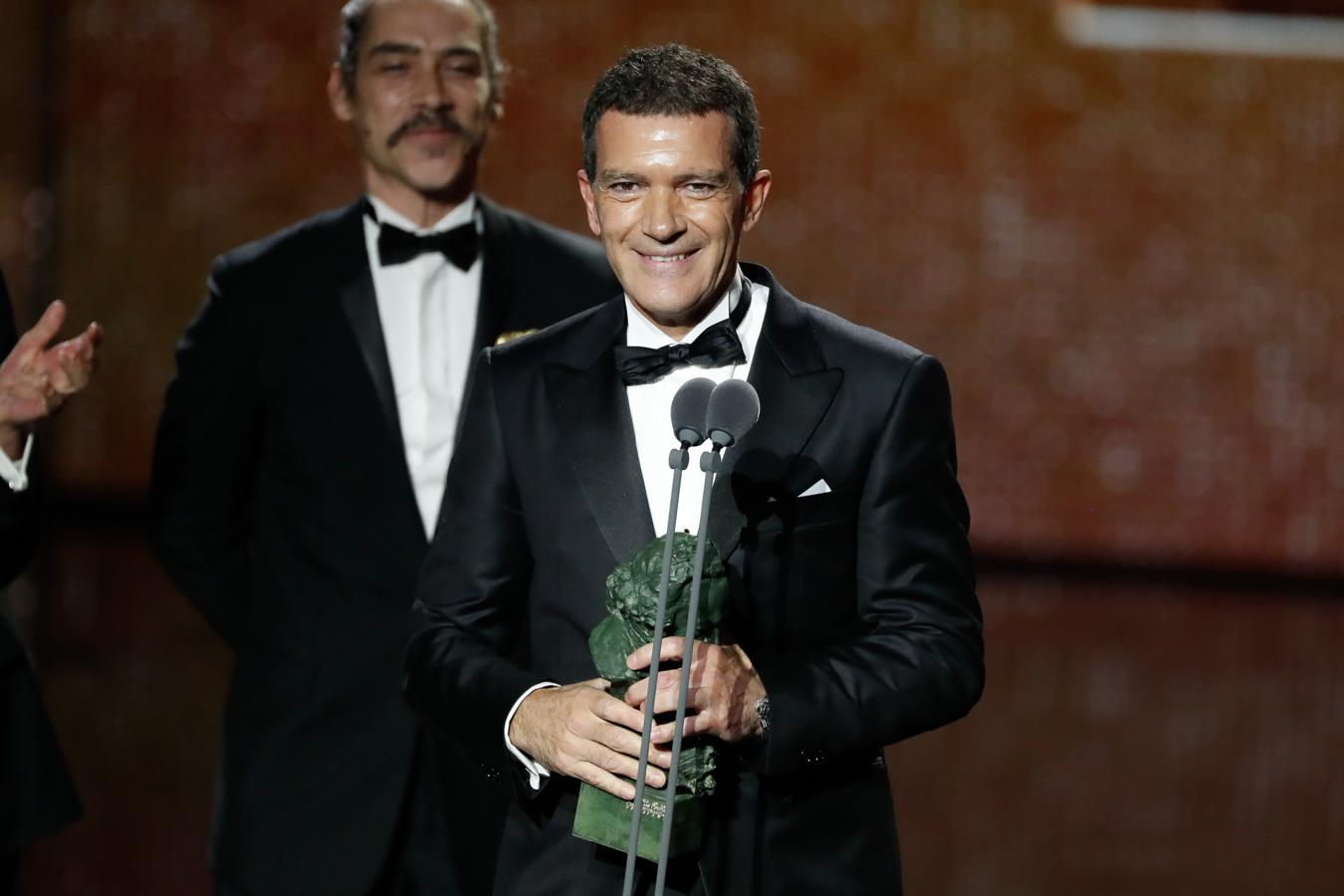 Antonio Banderas se llevó el Goya a Mejor Actor en los Premios Goya 2020 por su papel en 'Dolor y Gloria'
