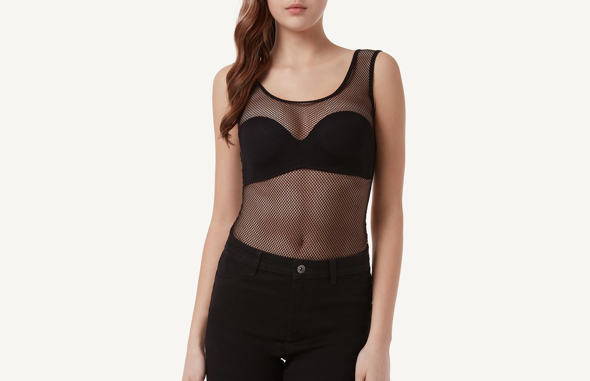 Body de malla de Intimissimi: 12,95 euros.