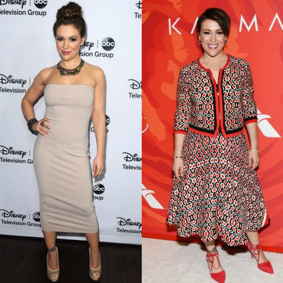 La estrella de Embrujadas comenzó a ganar peso a partir del nacimiento de su primer hijo.