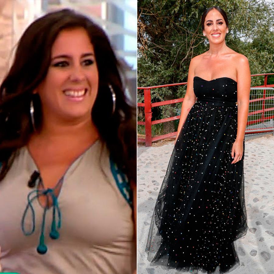 Si hay alguien que nos haya sorprendido por su pérdida de peso, esa es Anabel Pantoja. A la izquierda, en 'El programa de Ana Rosa' en 2011. A la derecha, en una imagen reciente.