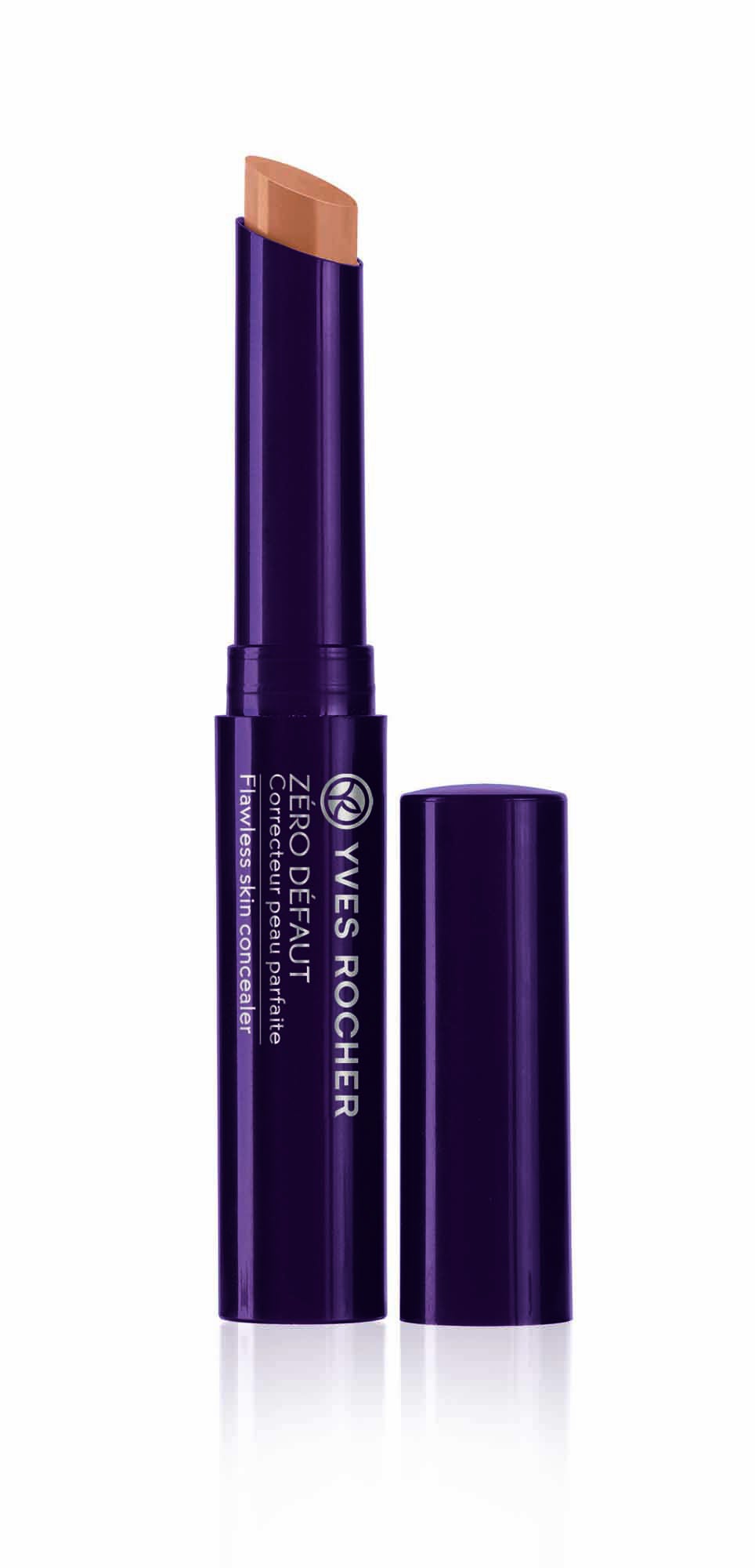 Corrector Piel Perfecta Zéro Défaut de Yves Rocher. Enriquecido con aceite de Rosa Mosqueta para una textura más eficiente que camufla ojeras e imperfecciones. (8,95€)