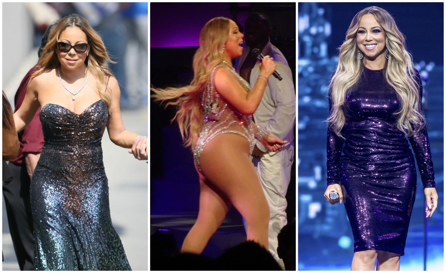 La cantante Mariah Carey es una de las famosas que más cambios físicos ha experimentado. Más delgada en los 90, desde los 2000 la diva ha sido más de curvas, y en los últimos años hemos visto como sube y baja de peso.