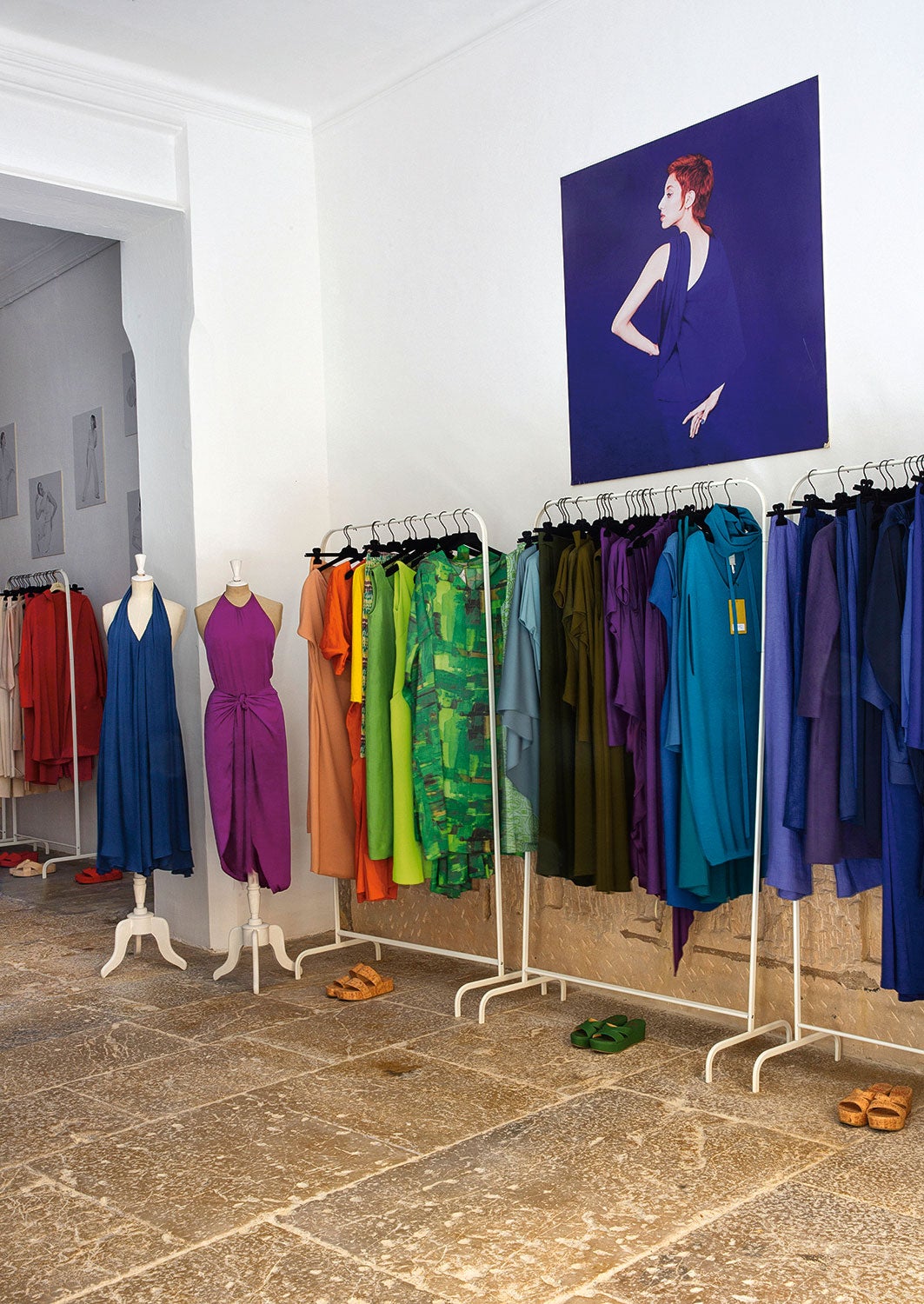 La creadora cuenta también con otro espacio en Palma de Mallorca (Carrer de Sant Feliu, 12).