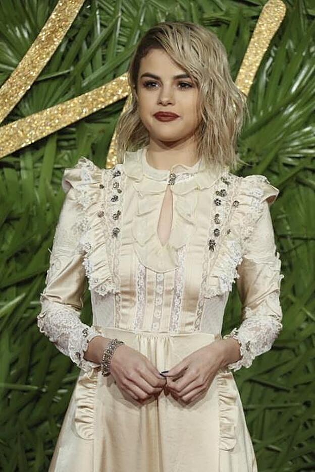 Selena Gómez.