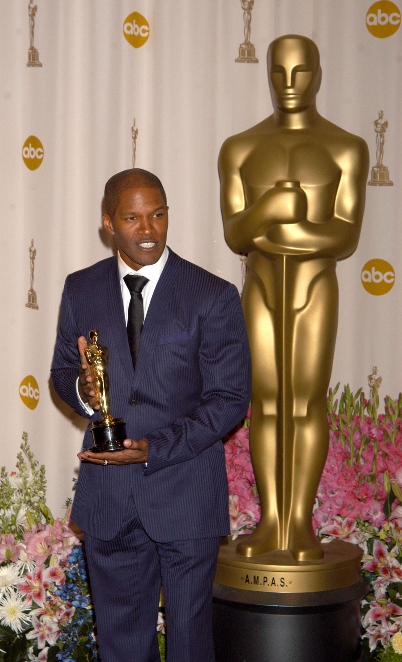 2005: Jamie Foxx. Oscar Mejor Actor por 'Ray'