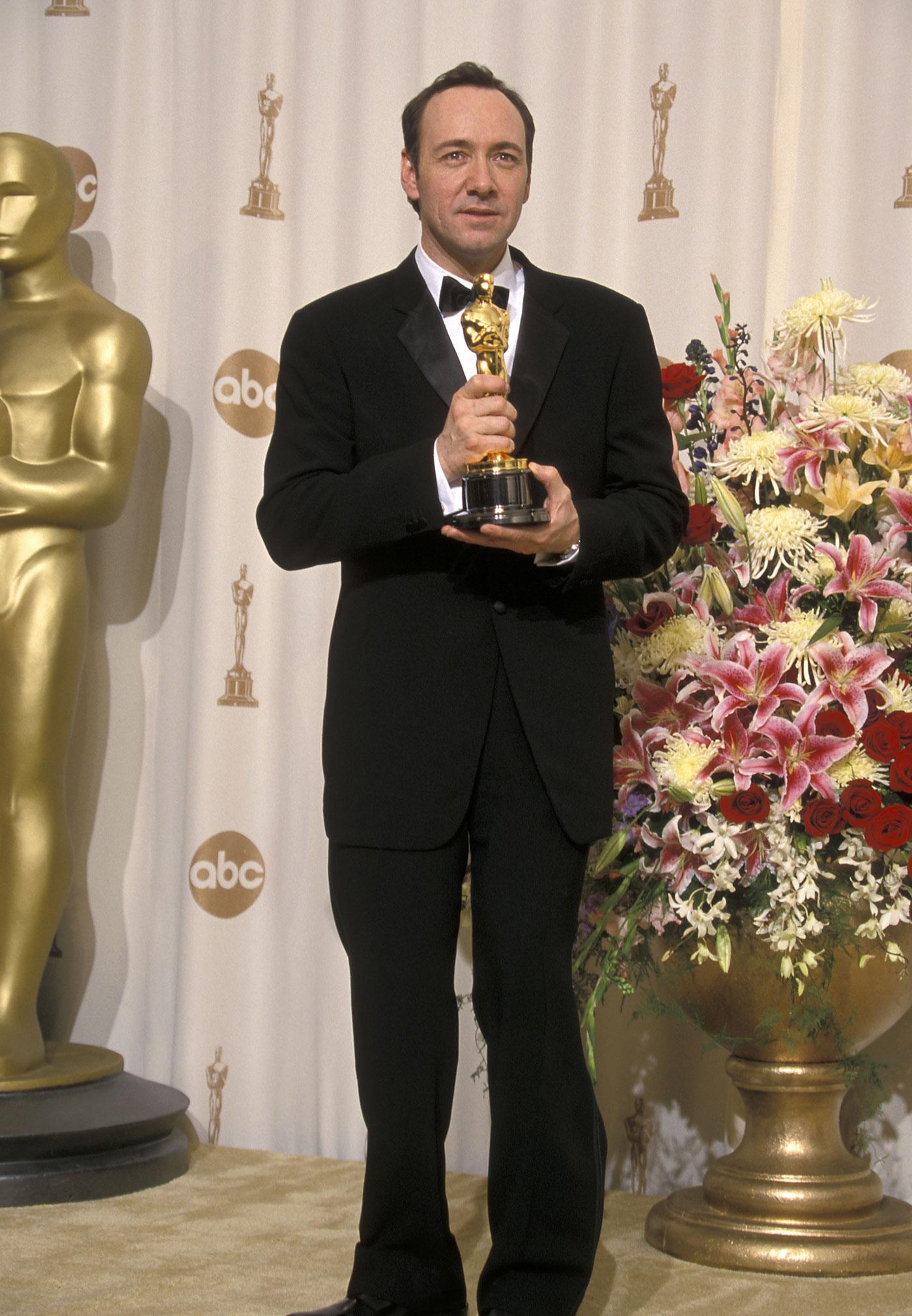 2000: Kevin Spacey. Oscar Mejor Actor por 'American Beauty'