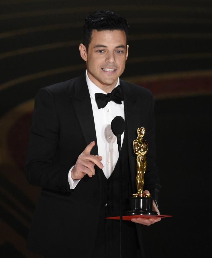 2019: Rami Malek. Oscar Mejor Actor por 'Bohemian Rhapsody'.