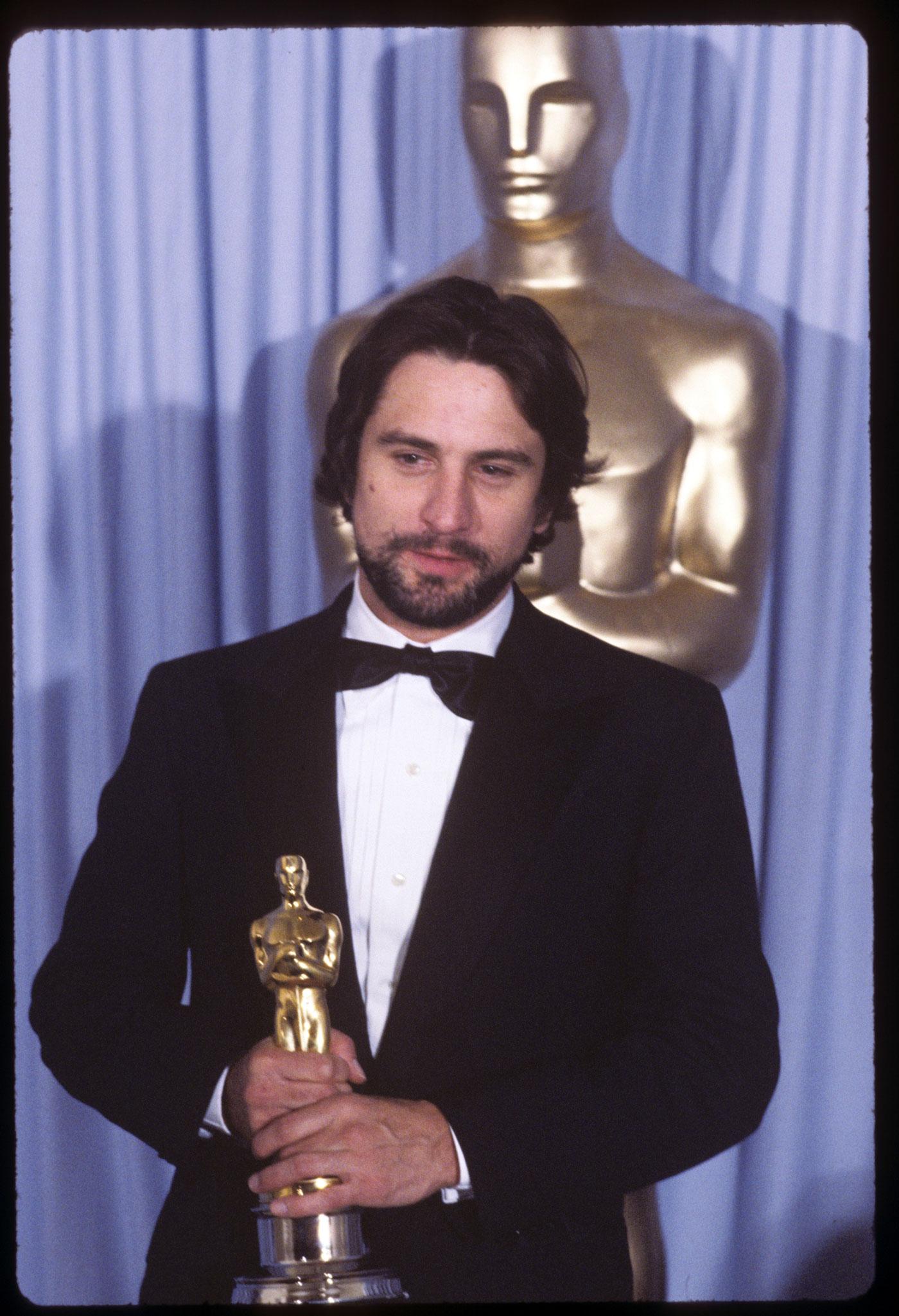 1981: Robert De Niro. Oscar Mejor Actor por 'Toro salvaje'
