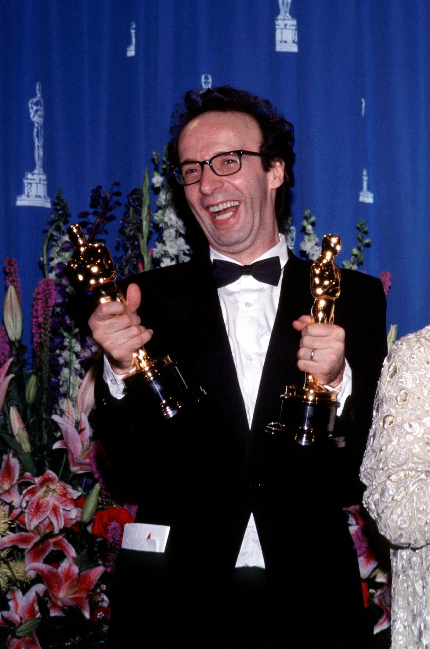 1999: Roberto Benigni. Oscar Mejor Actor por 'La vida es bella'