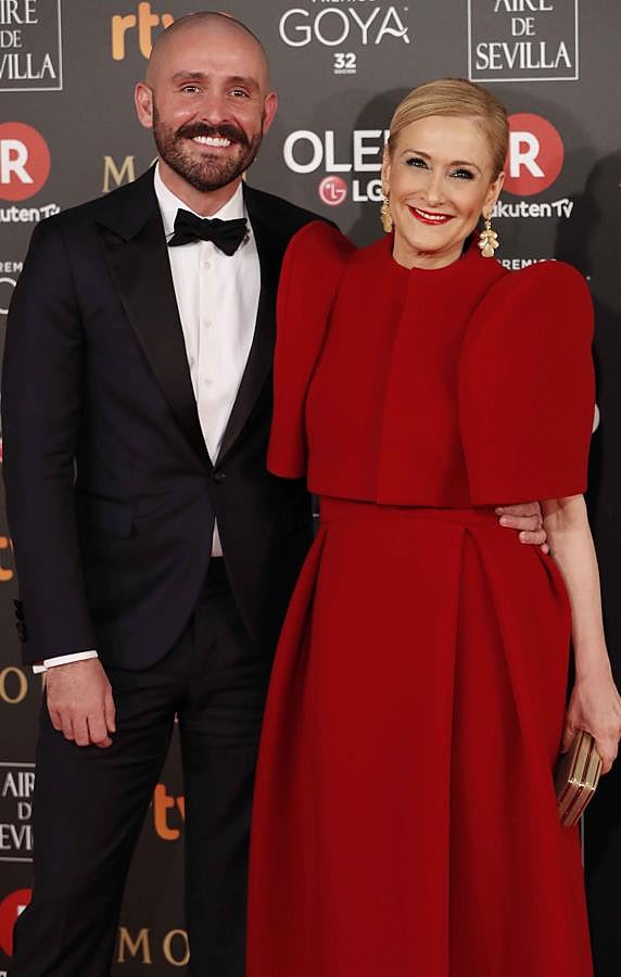 Cristina Cifuentes junto a Jaime de los Santos, director de la oficina de Cultura y Turismo de la Comunidad de Madrid.