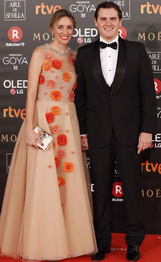 Albert Rivera y su pareja, Beatriz Tajuelo.