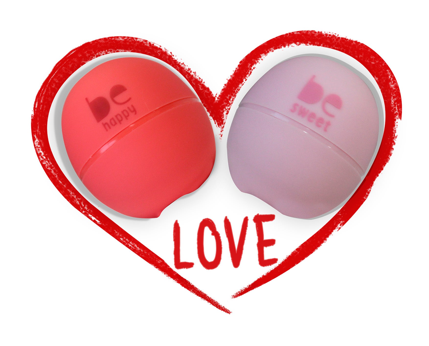 Bálsamo labial Be E-NN Love. 6 labiales de distintos y deliciosos sabores a frutas. A base de manteca de karité, aceite de oliva y jojoba, hidratan y nutren. (6,70€)