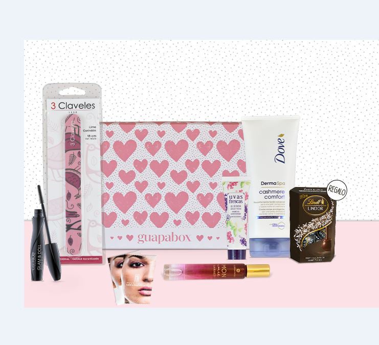 Suscripción a la caja de belleza Guapabox. Regala una suscripción mensual a la caja de belleza más completa. (www.guapabox.com/cajas-belleza/caja-mes.html)