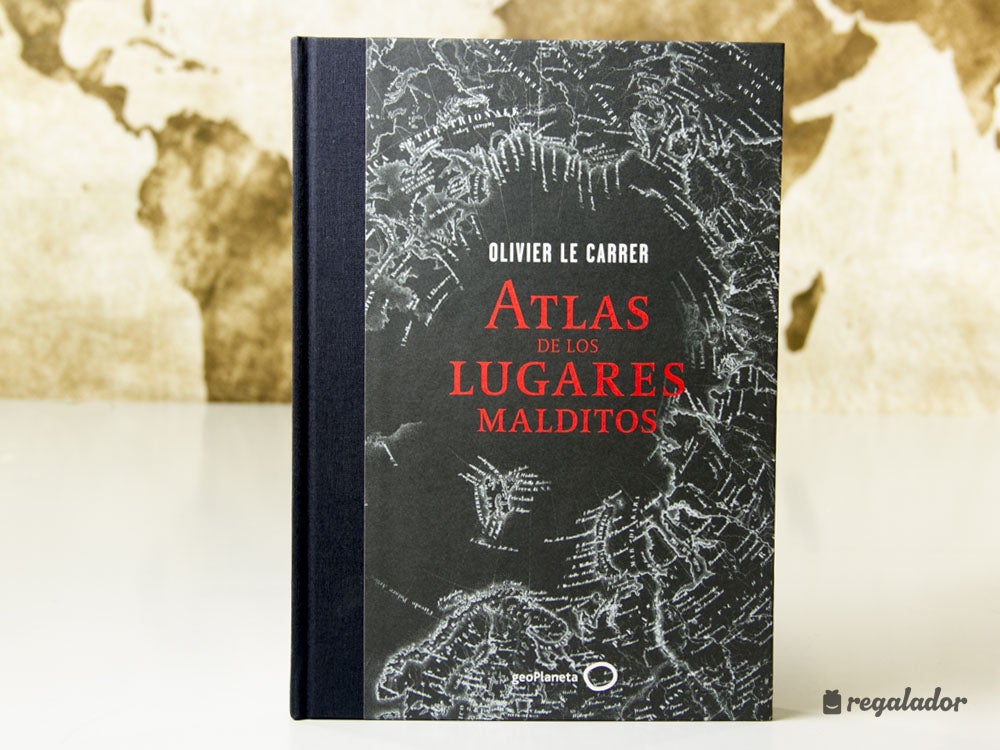 Después de las escapes rooms, para los mas curiosos está este maravilloso Atlas de los lugares malditos. No le digas dónde vais, pero regálaselo para que se haga una idea de lo que le espera.