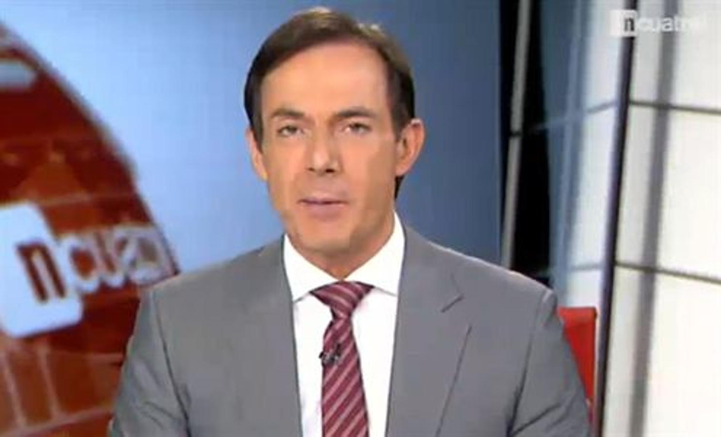 Hilario Pino sorprendió en el telediario luciendo mucho pelo.