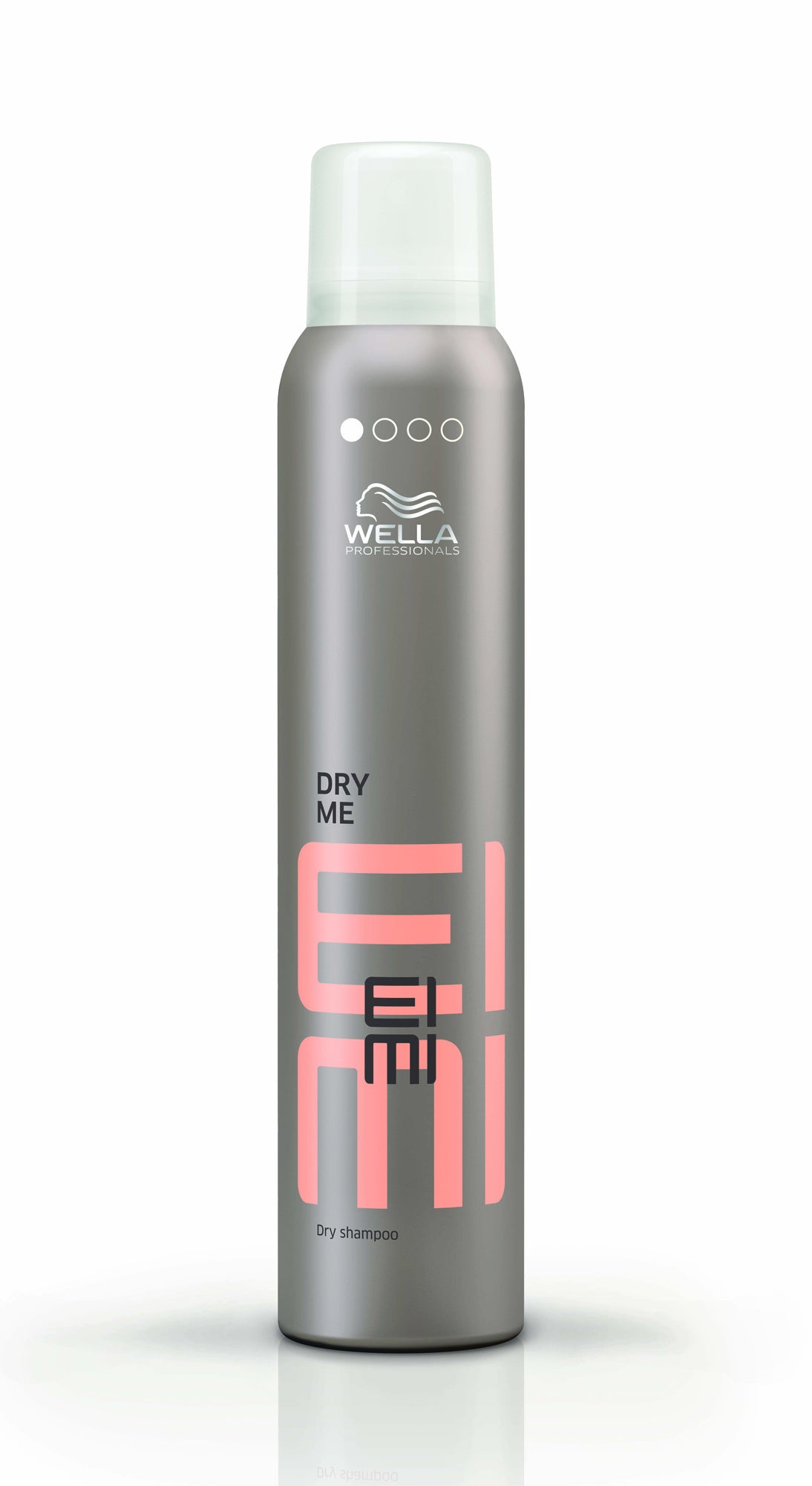 Champú en seco Dry Me EIMI de Wella Professionals. Crea volumen y una textura mate. Refresca el cabello y absorbe la grasa gracias a su fórmula con almidón de tapioca. (18,30€)
