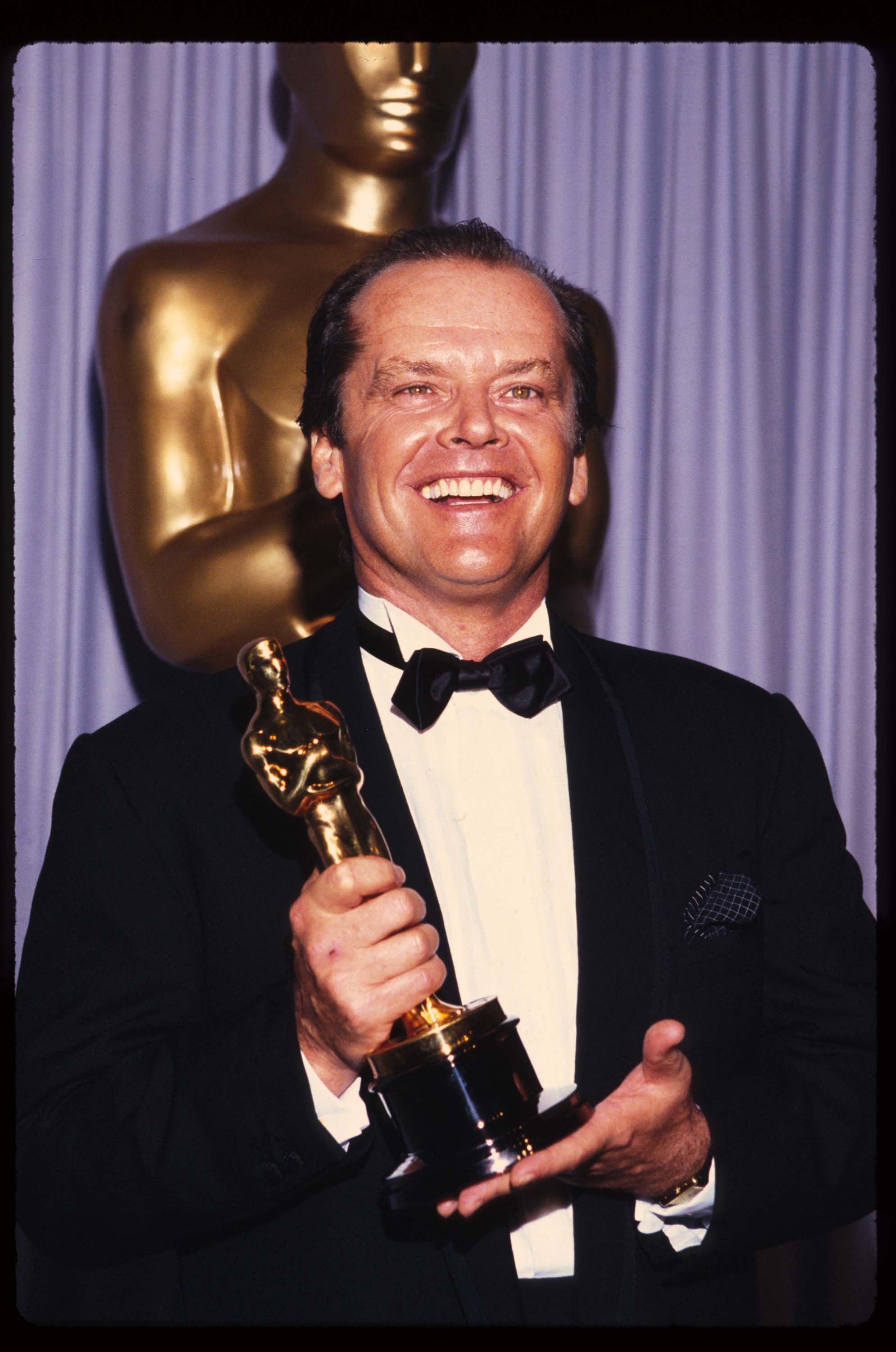 Premios Oscar 1984. Mejor Actor de Reparto: Jack Nicholson pro su actuación en la película La fuerza del cariño.