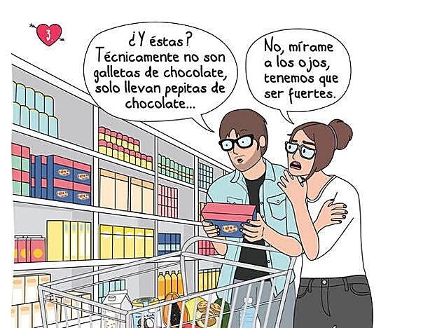 Dos no discuten si los dos están a dieta.