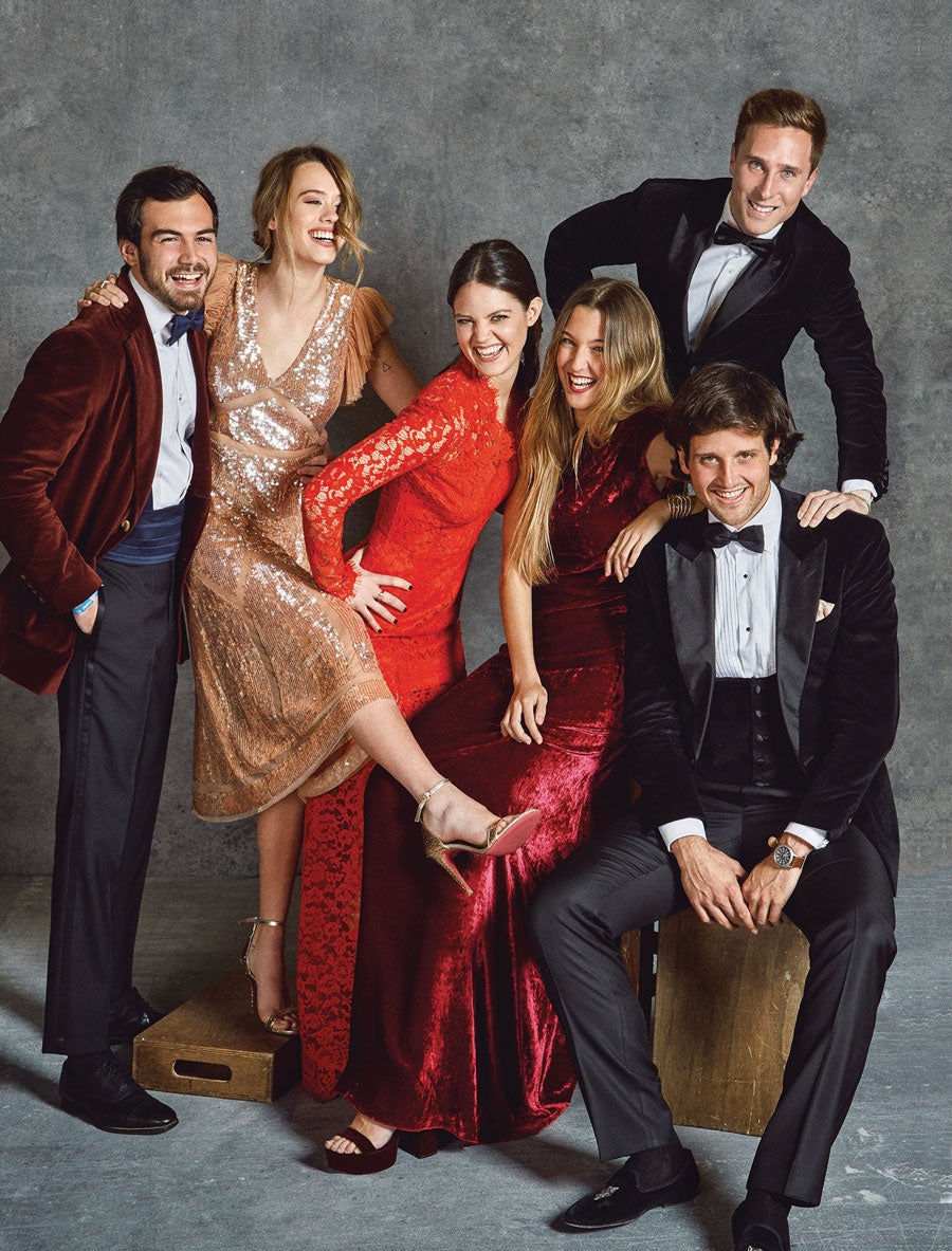 Íñigo Bonilla, Almudena Lapique, Isabelle Junot, Sofía Vega Pechinet, Alfonso Montojo y Nacho Domecq.