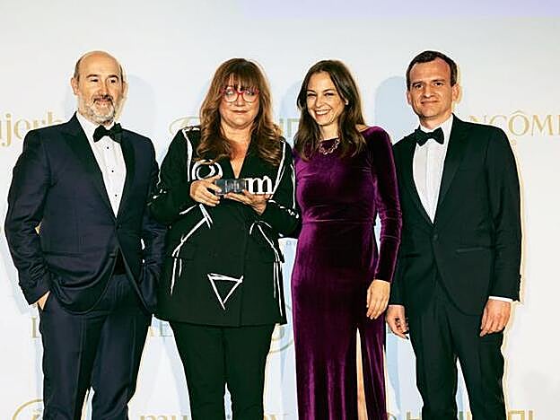 Javier Cámara. Isabel Coixet, Leonor Watling y Baptiste Beau.